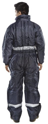 Beeswift Coldstar Freezer Coverall Navy Blue M, 3XL, XL, 2XL