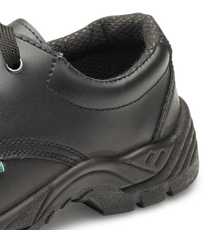 Beeswift Smooth Leather Tie Shoe Black 10, 11, 12