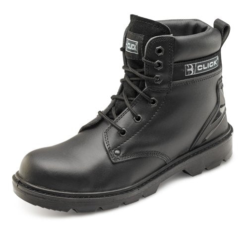 Beeswift Smooth Leather 6 inch Boot Black 06, 07, 08, 09, 10, 11, 12, 13