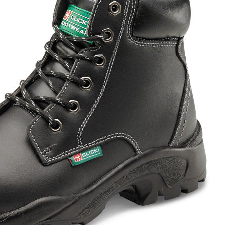 Beeswift 6 Eyelet Pur Boot S3 Black 06.5, 07, 08, 12, 13