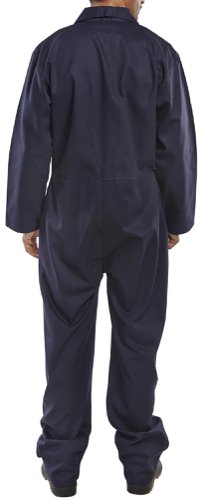 Beeswift Fire Retardant Boilersuit Navy Blue 36, 38, 40, 42, 44, 46, 48, 50, 52, 54