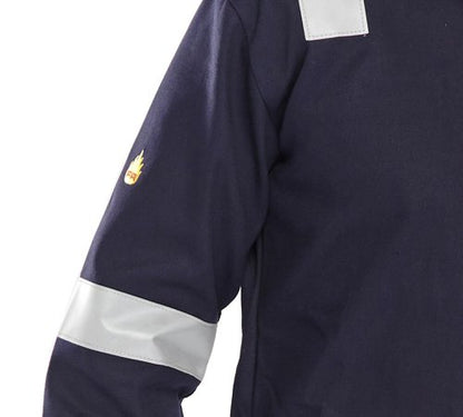 Beeswift Fire Retardant Nordic Design Boilersuit Navy Blue 40, 42, 44, 46, 48, 50, 52, 54, 56, 36, 38