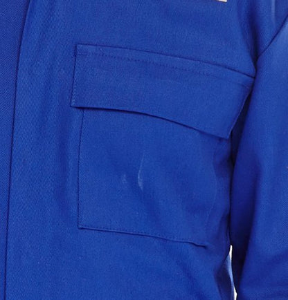 Beeswift Fire Retardant Nordic Design Boilersuit Royal Blue 36, 38, 50, 52