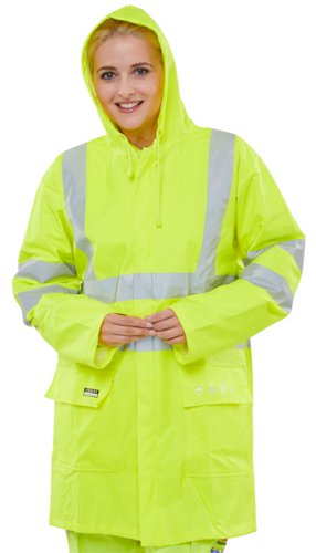 Beeswift Fire Retardant Anti-Static Jacket Saturn Yellow 5XL, M, XL, 2XL, 3XL
