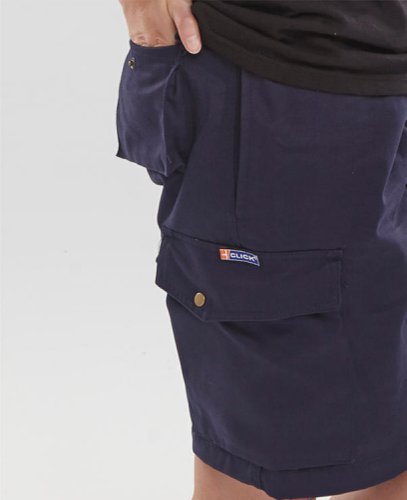 Beeswift Cargo Pocket Shorts Navy Blue 30, 38, 40, 42, 44, 46, 32, 34, 36