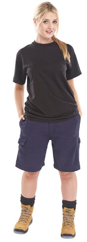 Beeswift Cargo Pocket Shorts Navy Blue 30, 38, 40, 42, 44, 46, 32, 34, 36