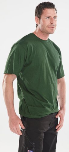 Beeswift Heavy Weight Tee Shirt Bottle Green M, XL, 2XL