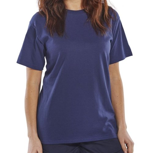 Beeswift Heavy Weight Tee Shirt Navy Blue 4XL, M, XL, 2XL, 3XL
