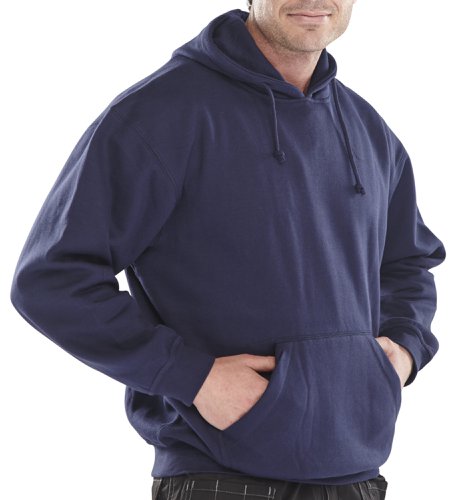 Beeswift Hooded Sweatshirt Navy Blue S