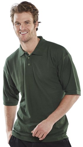 Beeswift Polo Shirt Bottle Green S
