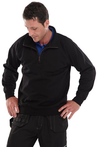 Beeswift Quarter Zip Sweatshirt Black S