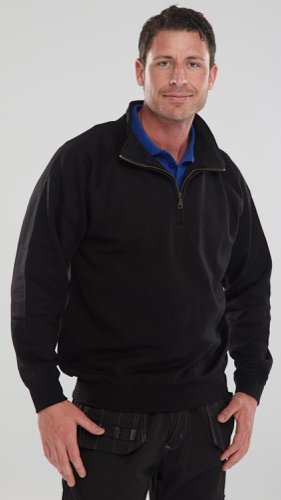 Beeswift Quarter Zip Sweatshirt Black S