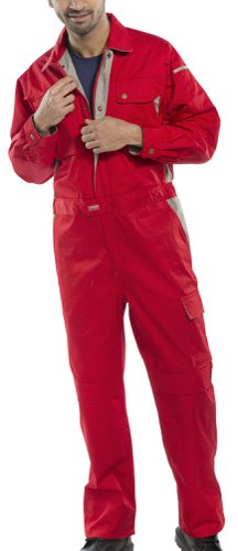 Beeswift Premium Boilersuit Red 54