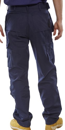 Beeswift Premium Multi Purpose Trousers Navy Blue 46, 30, 30T, 32, 32T, 34, 34T, 36, 36T, 38, 38T, 40, 40T, 42, 42T, 44, 44T, 46T