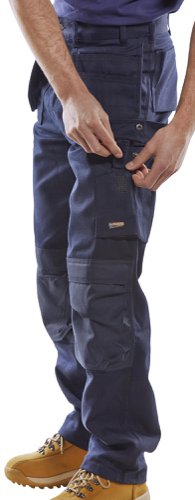 Beeswift Premium Multi Purpose Trousers Navy Blue 46, 30, 30T, 32, 32T, 34, 34T, 36, 36T, 38, 38T, 40, 40T, 42, 42T, 44, 44T, 46T