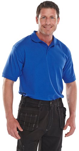 Beeswift Premium Polo Shirt Royal Blue XL, 2XL