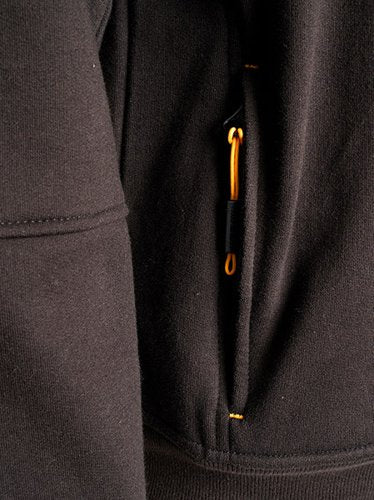 JCB Trade Crew Sweatshirt Black, Grey S