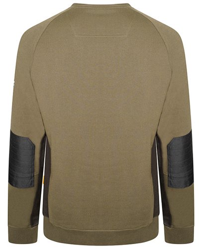 JCB Trade Crew Sweatshirt Olive S
