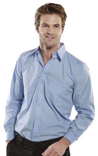 Beeswift Classic Shirt Long Shirt Sky Blue 14.5