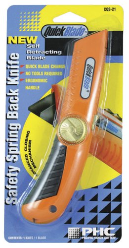 PHC Safety Spring Back Knife
