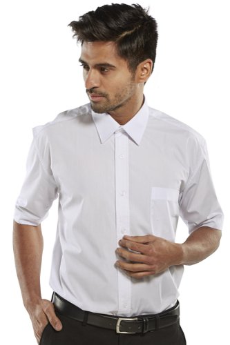 Beeswift Classic Shirt Short Sleeve White 14.5