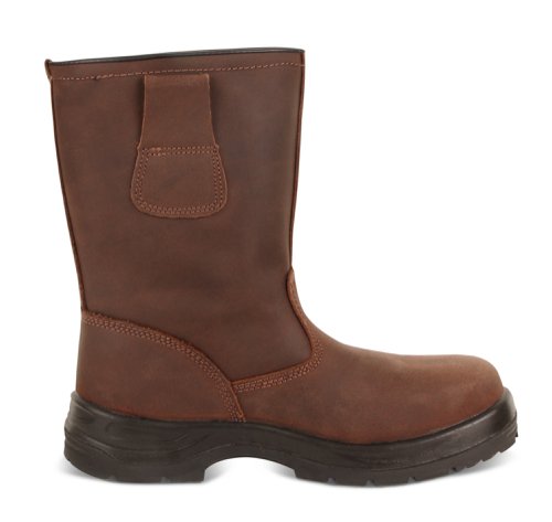 Beeswift S3 Pur Rigger Boot Brown 05, 06, 06.5, 07, 08, 09, 10, 10.5, 11, 12