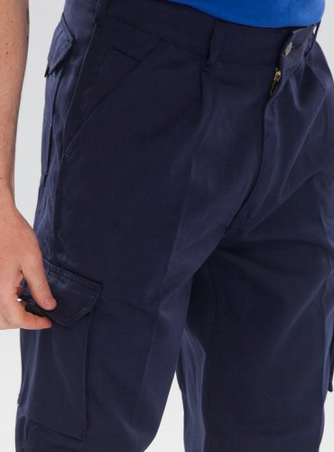 Beeswift Traders Newark Trousers Navy Blue 34T, 36T, 38T, 46, 30, 30T, 32, 32T, 34, 36, 38, 40, 40T, 42, 42T, 44, 44T, 46T, 48
