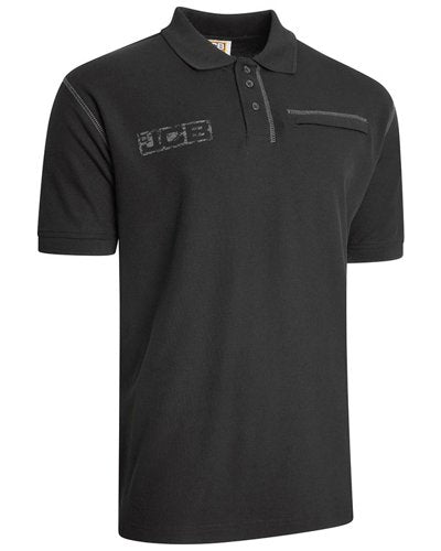 JCB Trade Work Polo Black S