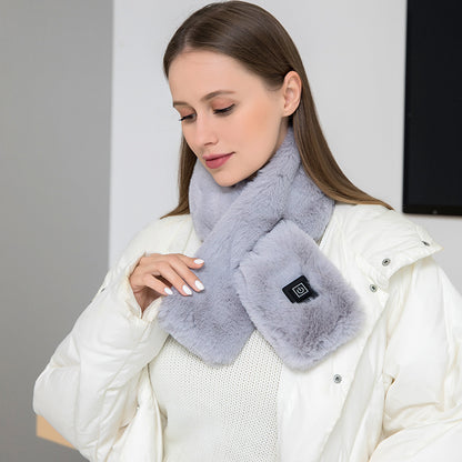Rechargable Heated Neck Scarf  Wrap Three-gear Temperature Control