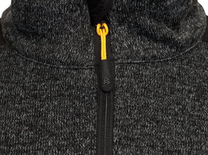 JCB Trade Elmhurst II Grey Quarter Zip Knitted Jumper L
