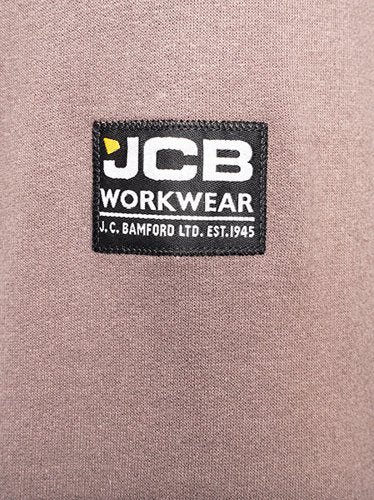 JCB Trade Zip Thru Hoodie Grey S