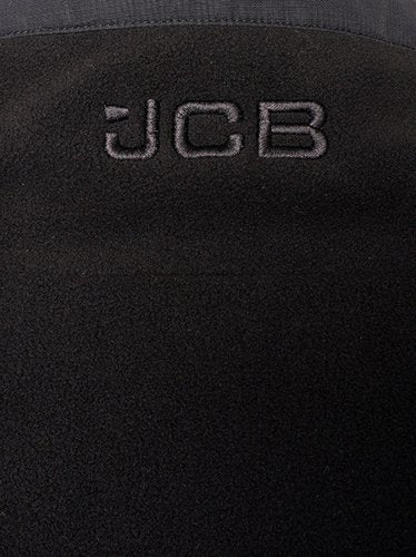 JCB Trade Heavyweight 1/4 Zip Black Tech Fleece M