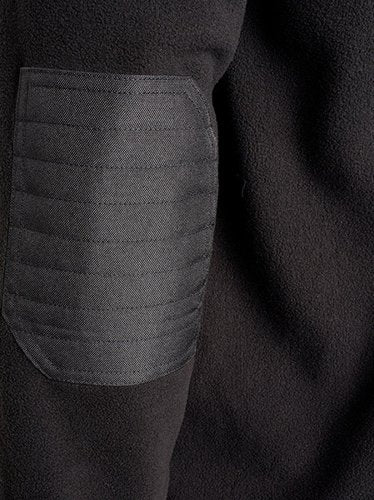JCB Trade Heavyweight 1/4 Zip Black Tech Fleece M
