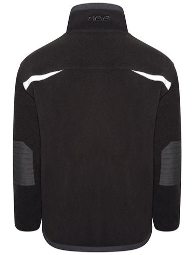 JCB Trade Heavyweight 1/4 Zip Black Tech Fleece M