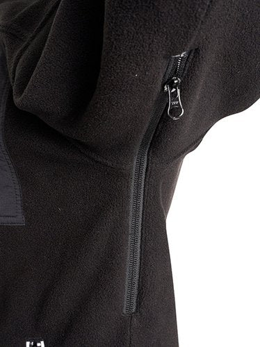 JCB Trade Heavyweight 1/4 Zip Black Tech Fleece M