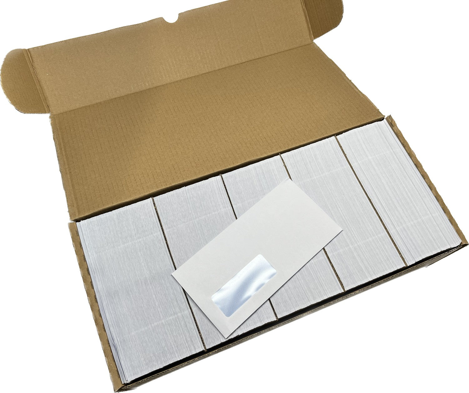 DL Envelopes Window Self Seal 80gsm White (Pack of 1000)