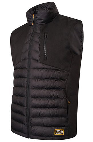 JCB Trade Hybrid Padded Gilet M