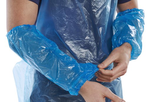 Beeswift Disposable Oversleeve 14” Blue  (Box of 2000)
