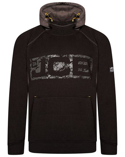 JCB Horton Hoodie Black/Grey M
