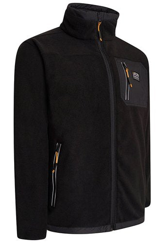 JCB Trade Fleece Full Zip Black L
