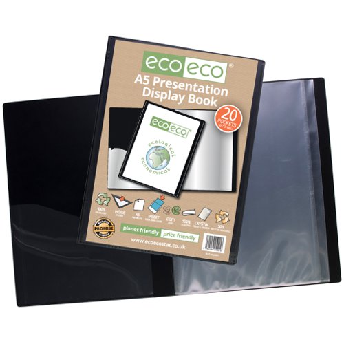 Eco Eco A5 50% Recycled Presentation Display Book with 40, A4 50% Recycled Presentation Display Book with 40, A4 50% Recycled Presentation Display Book with 10, A2 50% Recycled Presentation Display Book with 10, A4 50% Recycled Presentation Display Book with 20, A5 50% Recycled Presentation Display Book with 60, A4 50% Recycled Presentation Display Book with 60, A4 50% Recycled Presentation Display Book with 40 Clear, A4 50% Recycled Presentation Display Book with 60 Clear, A5 50% Recycled Presentation D...