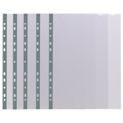 Eco Eco A4 100% Recycled Bag Premier Multi Punched Pockets - Pack of 25, A4 100% Recycled Bag Premier Multi Punched Pockets - Pack of 100, A5 100% Recycled Bag Premier Multi Punched Pockets - Pack of 25