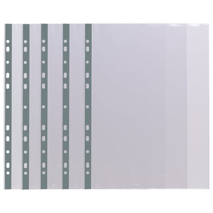 Eco Eco A4 100% Recycled Bag Premier Multi Punched Pockets - Pack of 25, A4 100% Recycled Bag Premier Multi Punched Pockets - Pack of 100, A5 100% Recycled Bag Premier Multi Punched Pockets - Pack of 25