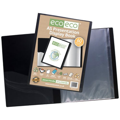 Eco Eco A5 50% Recycled Presentation Display Book with 40, A4 50% Recycled Presentation Display Book with 40, A4 50% Recycled Presentation Display Book with 10, A2 50% Recycled Presentation Display Book with 10, A4 50% Recycled Presentation Display Book with 20, A5 50% Recycled Presentation Display Book with 60, A4 50% Recycled Presentation Display Book with 60, A4 50% Recycled Presentation Display Book with 40 Clear, A4 50% Recycled Presentation Display Book with 60 Clear, A5 50% Recycled Presentation D...