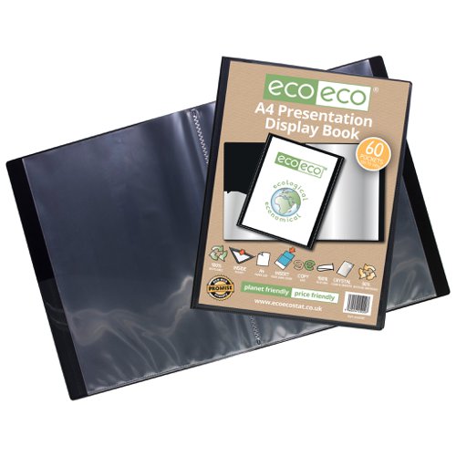 Eco Eco A5 50% Recycled Presentation Display Book with 40, A4 50% Recycled Presentation Display Book with 40, A4 50% Recycled Presentation Display Book with 10, A2 50% Recycled Presentation Display Book with 10, A4 50% Recycled Presentation Display Book with 20, A5 50% Recycled Presentation Display Book with 60, A4 50% Recycled Presentation Display Book with 60, A4 50% Recycled Presentation Display Book with 40 Clear, A4 50% Recycled Presentation Display Book with 60 Clear, A5 50% Recycled Presentation D...