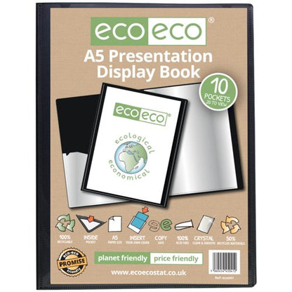 Eco Eco A5 50% Recycled Presentation Display Book with 40, A4 50% Recycled Presentation Display Book with 40, A4 50% Recycled Presentation Display Book with 10, A2 50% Recycled Presentation Display Book with 10, A4 50% Recycled Presentation Display Book with 20, A5 50% Recycled Presentation Display Book with 60, A4 50% Recycled Presentation Display Book with 60, A4 50% Recycled Presentation Display Book with 40 Clear, A4 50% Recycled Presentation Display Book with 60 Clear, A5 50% Recycled Presentation D...