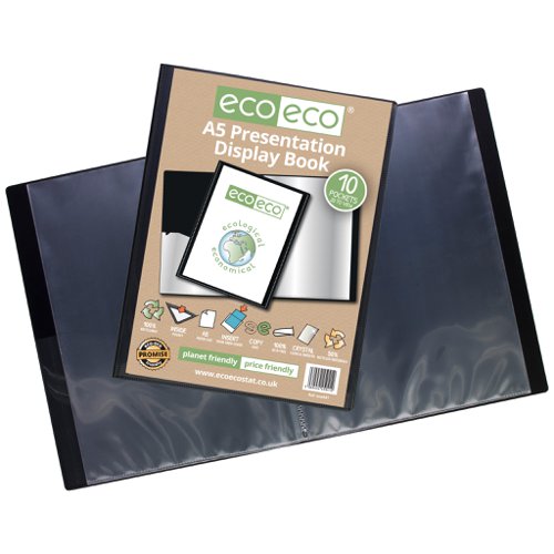 Eco Eco A5 50% Recycled Presentation Display Book with 40, A4 50% Recycled Presentation Display Book with 40, A4 50% Recycled Presentation Display Book with 10, A2 50% Recycled Presentation Display Book with 10, A4 50% Recycled Presentation Display Book with 20, A5 50% Recycled Presentation Display Book with 60, A4 50% Recycled Presentation Display Book with 60, A4 50% Recycled Presentation Display Book with 40 Clear, A4 50% Recycled Presentation Display Book with 60 Clear, A5 50% Recycled Presentation D...