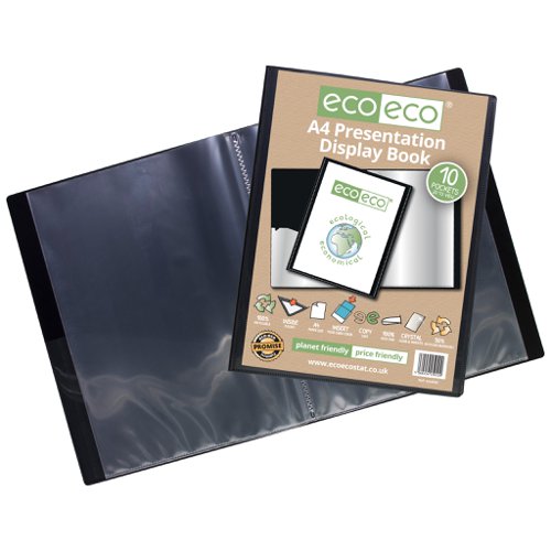 Eco Eco A5 50% Recycled Presentation Display Book with 40, A4 50% Recycled Presentation Display Book with 40, A4 50% Recycled Presentation Display Book with 10, A2 50% Recycled Presentation Display Book with 10, A4 50% Recycled Presentation Display Book with 20, A5 50% Recycled Presentation Display Book with 60, A4 50% Recycled Presentation Display Book with 60, A4 50% Recycled Presentation Display Book with 40 Clear, A4 50% Recycled Presentation Display Book with 60 Clear, A5 50% Recycled Presentation D...