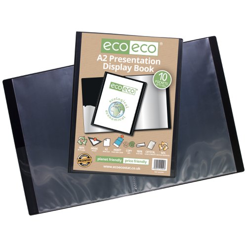 Eco Eco A5 50% Recycled Presentation Display Book with 40, A4 50% Recycled Presentation Display Book with 40, A4 50% Recycled Presentation Display Book with 10, A2 50% Recycled Presentation Display Book with 10, A4 50% Recycled Presentation Display Book with 20, A5 50% Recycled Presentation Display Book with 60, A4 50% Recycled Presentation Display Book with 60, A4 50% Recycled Presentation Display Book with 40 Clear, A4 50% Recycled Presentation Display Book with 60 Clear, A5 50% Recycled Presentation D...
