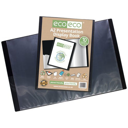 Eco Eco A5 50% Recycled Presentation Display Book with 40, A4 50% Recycled Presentation Display Book with 40, A4 50% Recycled Presentation Display Book with 10, A2 50% Recycled Presentation Display Book with 10, A4 50% Recycled Presentation Display Book with 20, A5 50% Recycled Presentation Display Book with 60, A4 50% Recycled Presentation Display Book with 60, A4 50% Recycled Presentation Display Book with 40 Clear, A4 50% Recycled Presentation Display Book with 60 Clear, A5 50% Recycled Presentation D...
